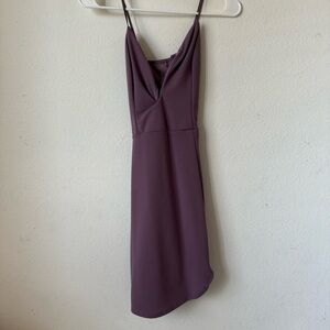 CR Lilac Mini Dress